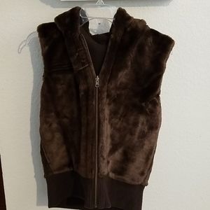 Fur vest goody, reversible